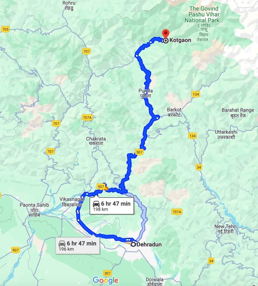 low-preview-1f1a428a 05df 45d8 9553 12de8c10f04d dehradun to kotgaon map