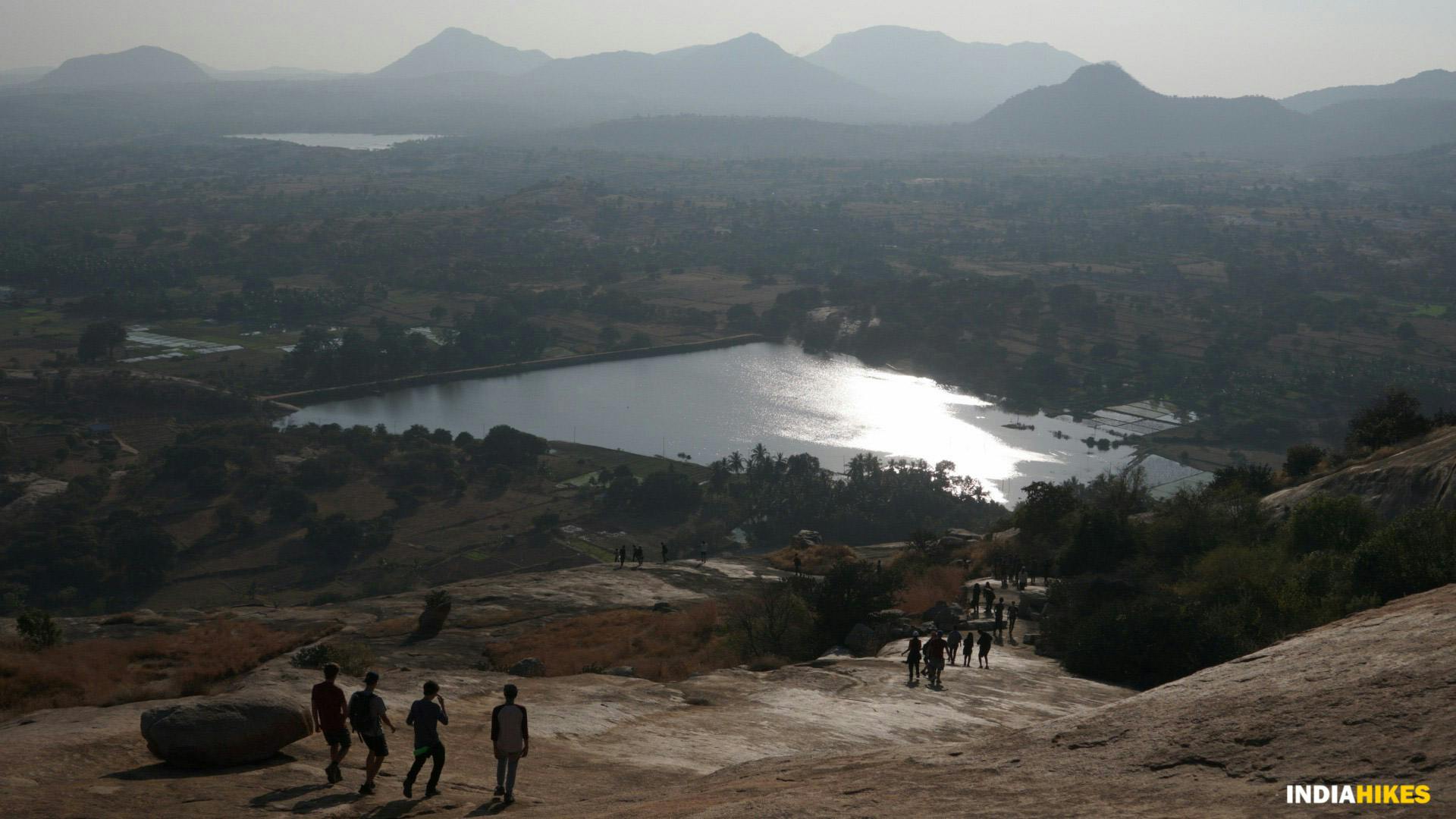 2fe1269f 2010 4103 9699 d0ae1c90e221 %2819%29 channarayana durga trek  students descend down the hillock  venkat ganesh  indiahikes