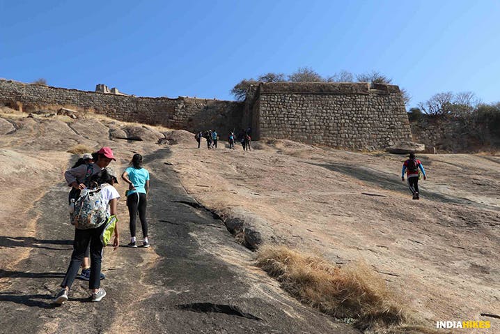 Channarayana Durga_Approaching the first level of the fort_Venkat Ganesh