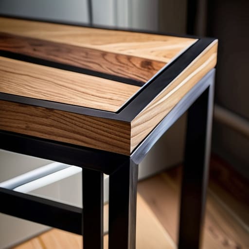 The Near Miss of Harmony Balancing Textures in Furniture.
