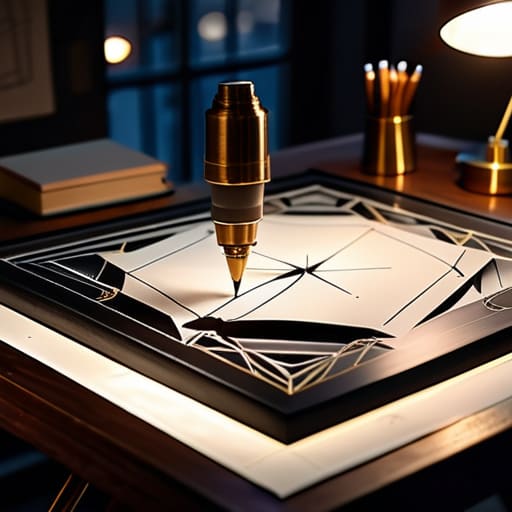 The Tension Between Geometric Pattern Construction and Chaos.