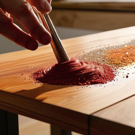 Practical Tips and Steps for wood pigment.
