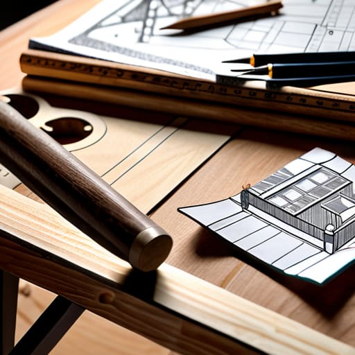 Showing how a piece of furniture gets designed.