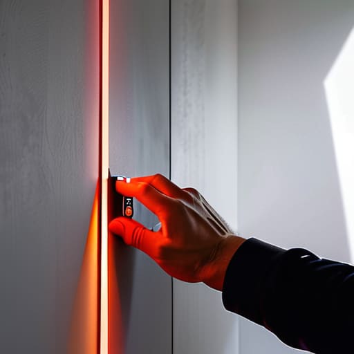 How I install on site without marking.