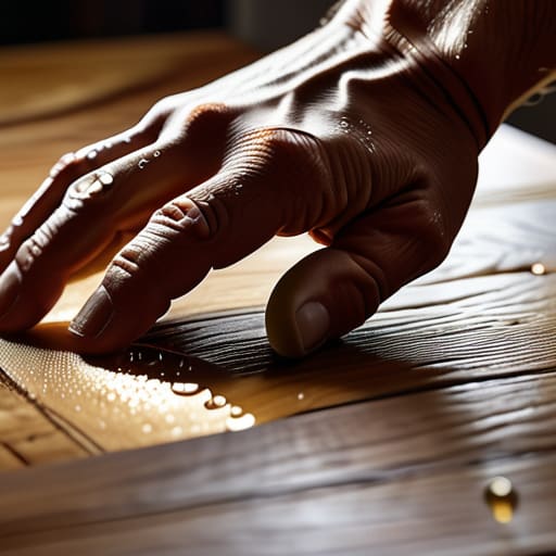 How to apply a hardwax oil.