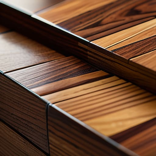 How to combine two timbers seamlessly.