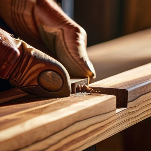 How to fit a tenon properly.