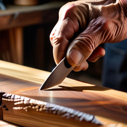 How to joint an edge by hand.
