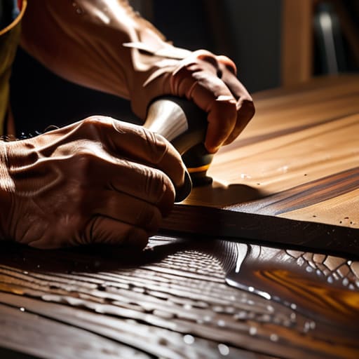 How to lay veneer by hand.