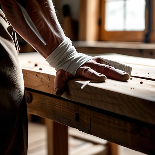 How to manage a workshop injury.