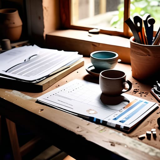 How to manage time between making and admin.