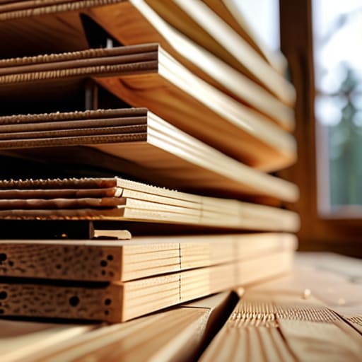 How to store and season timber boards.